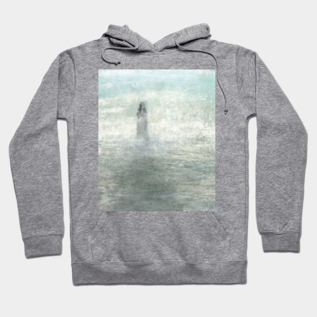 in the mist - pastel painting Hoodie by Karolina Studena-art